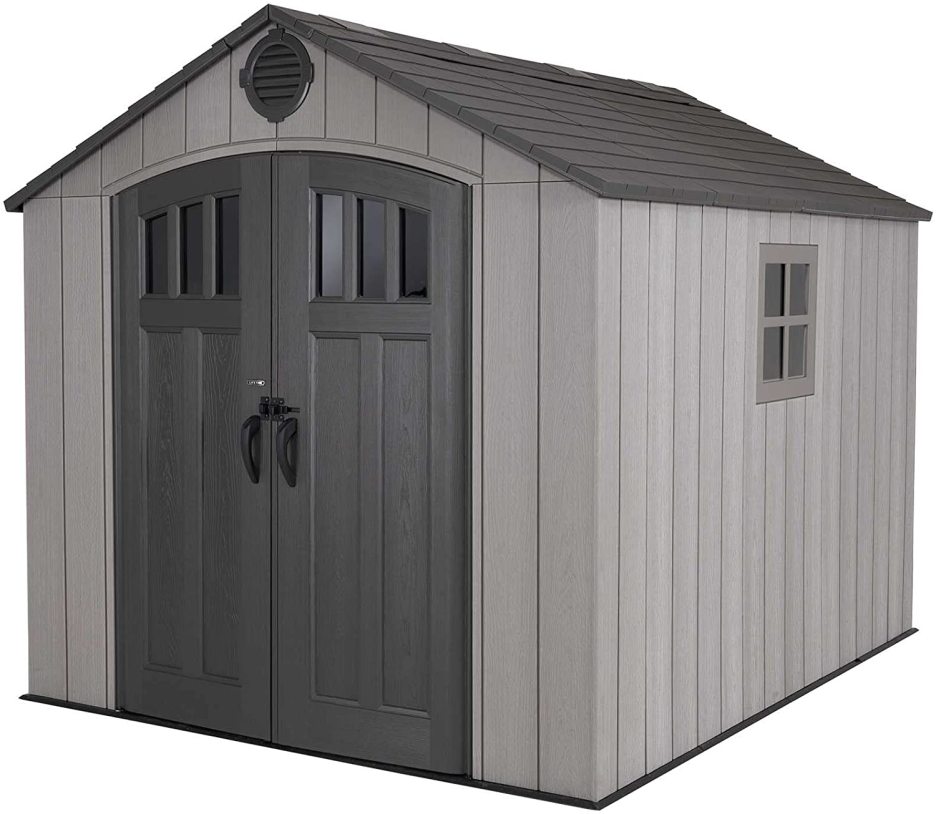 Lifetime 8 Ft. x 10 Ft. Outdoor Storage Shed