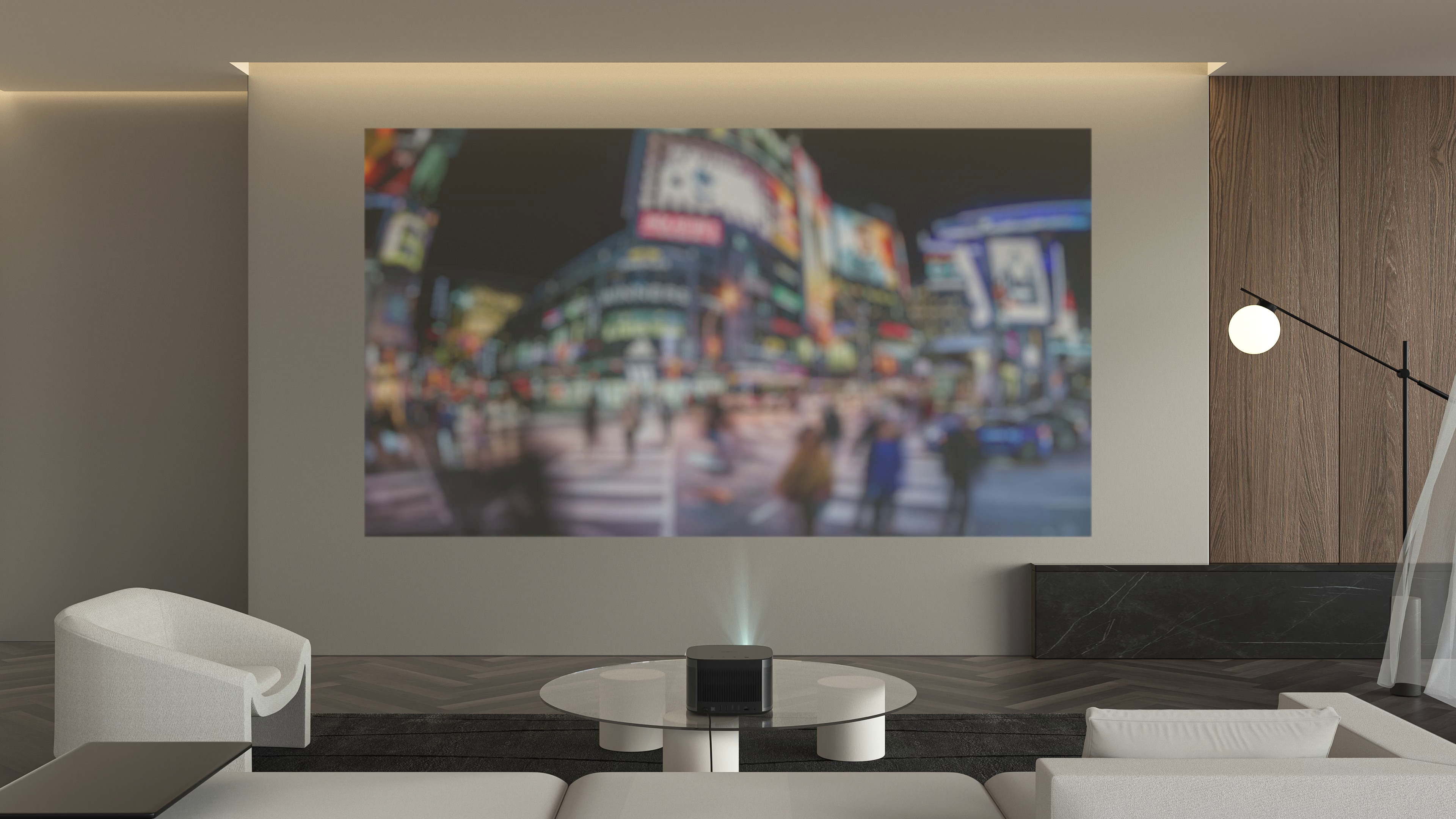 XGIMI Horizon 1080p FHD Projector 4K Supported Movie and Gaming Projector, 1500 ISO Lumens, Harman Kardon Speaker, Auto Focus&Keystone ISA Technology Android TV 10.0 Wireless Casting WiFi Bluetooth